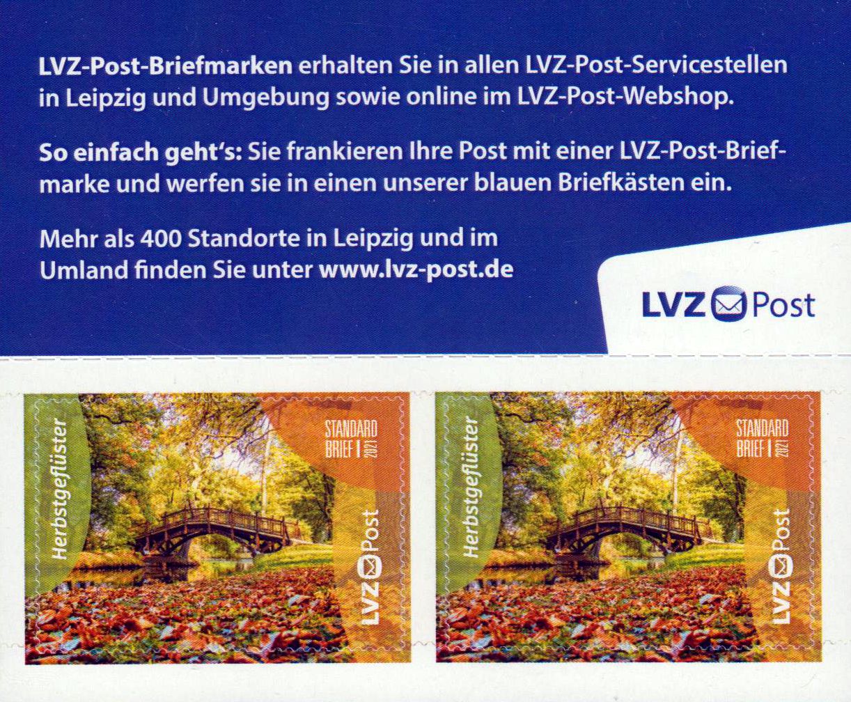 Markenheft "Herbstgeflüster" 2021, sk