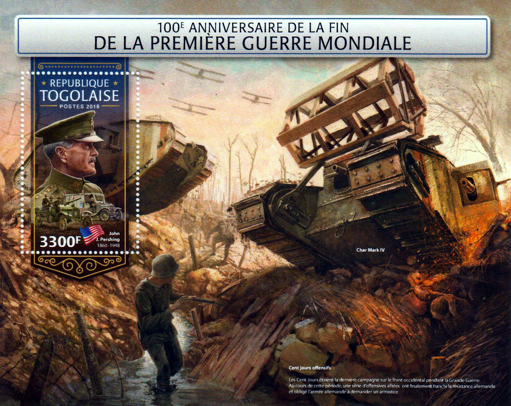 Block: 100 J. Ende des ersten Weltkriegs, John J. Pershing