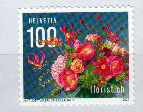 100 Jahre "florist.ch" 2020, Blumen, sk