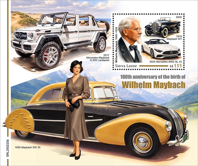 Block: Wilhelm Maybach 2025, Autos