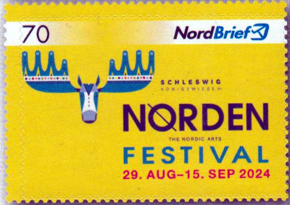Norden-Festival 2024, gestempelt