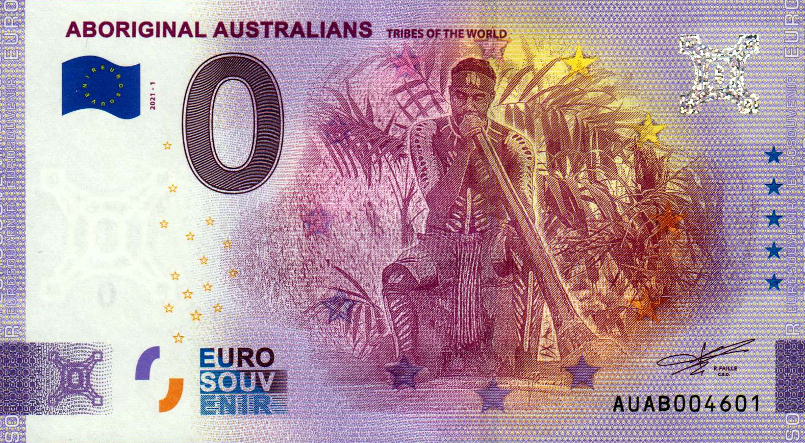 Aboriginals Australians - Tribes of the World 2021-1 Anniversary
