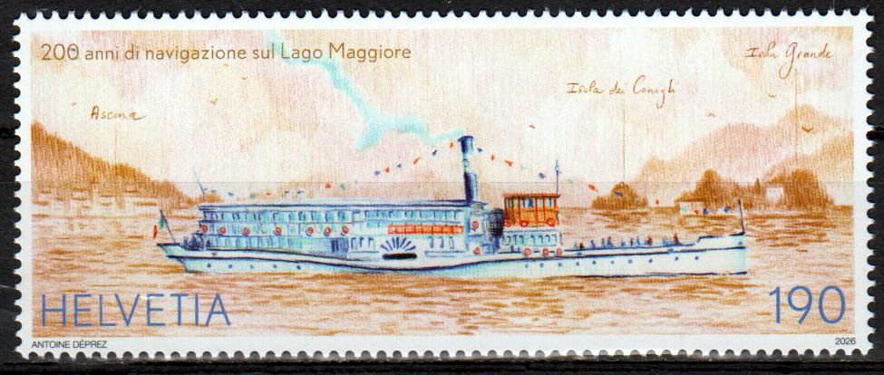 200 Jahre Schifffahrt auf dem Lago Maggiore 2026