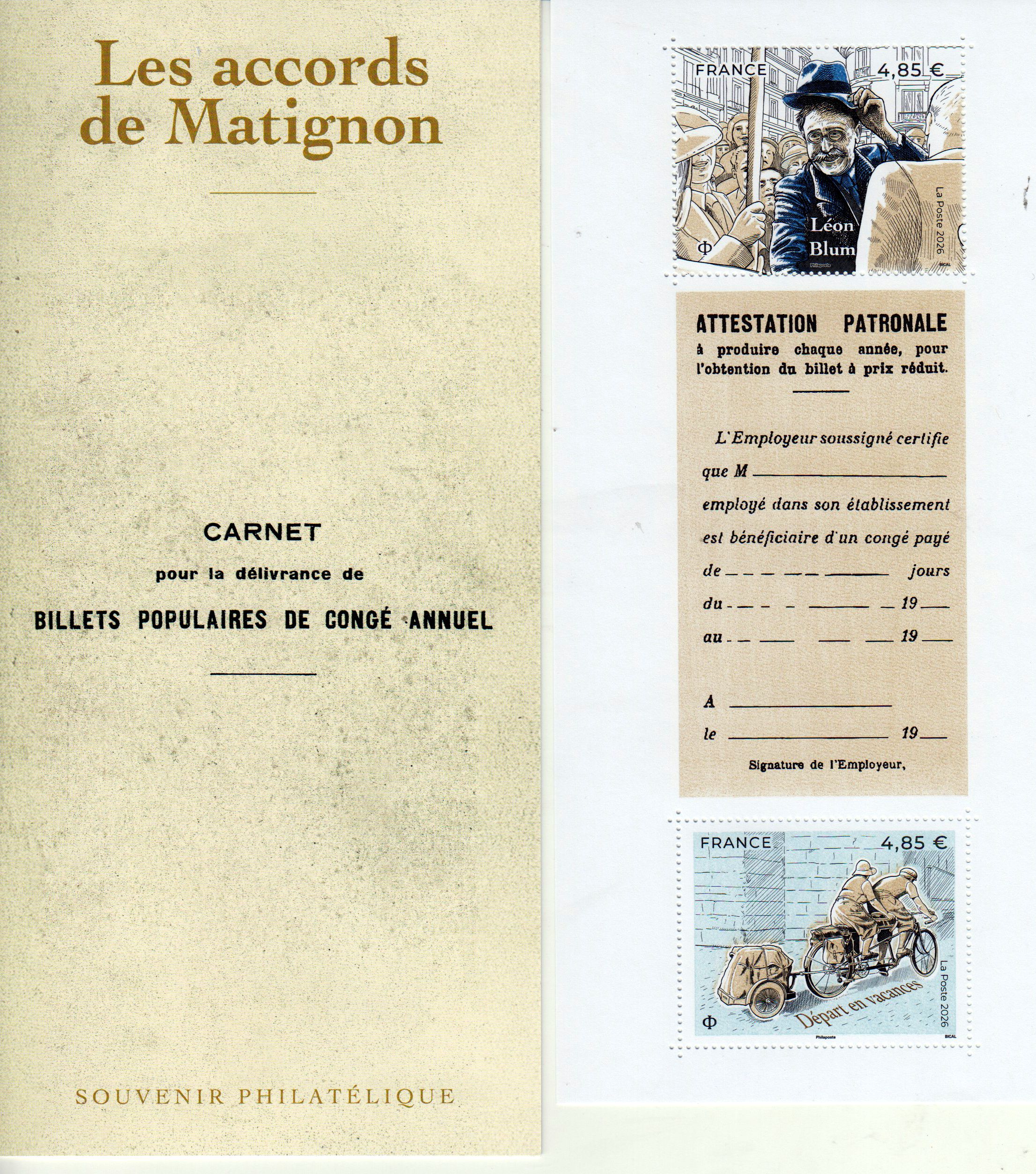 Block: Matignon Abkommen 2026, Souvenir