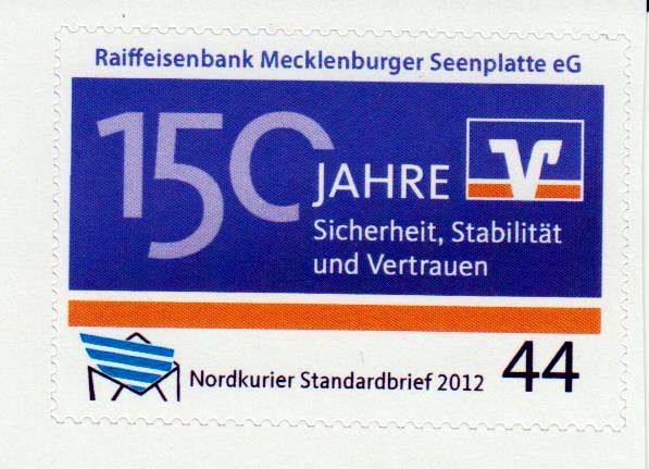 150 Jahre Raiffeisenbank Mecklenburg Seenplatte 2012 sk