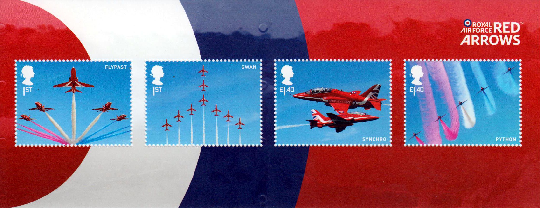 Block: 100 J. Royal Air Force, Flugzeuge