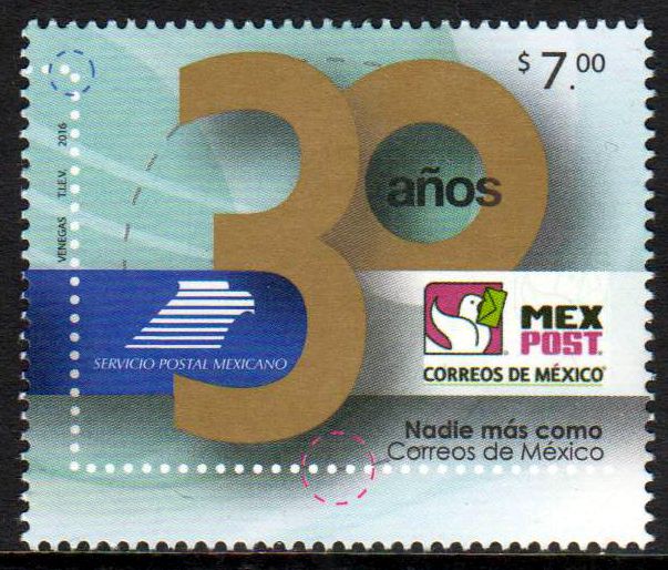30 Jahre Mexpost, Taube