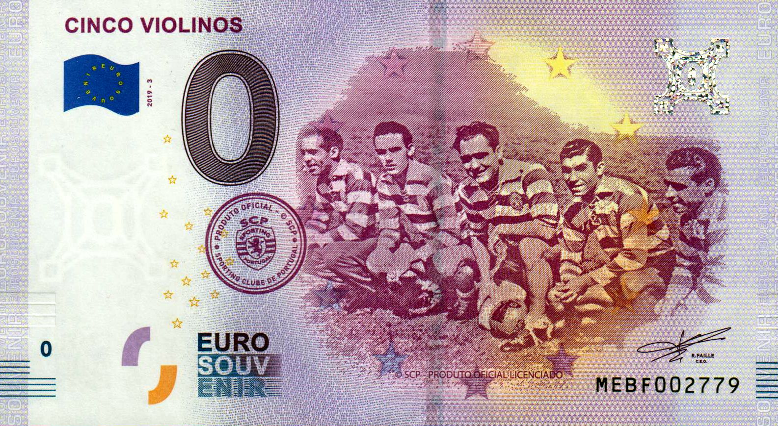 Cinco Violinos - SCP 2019-3
