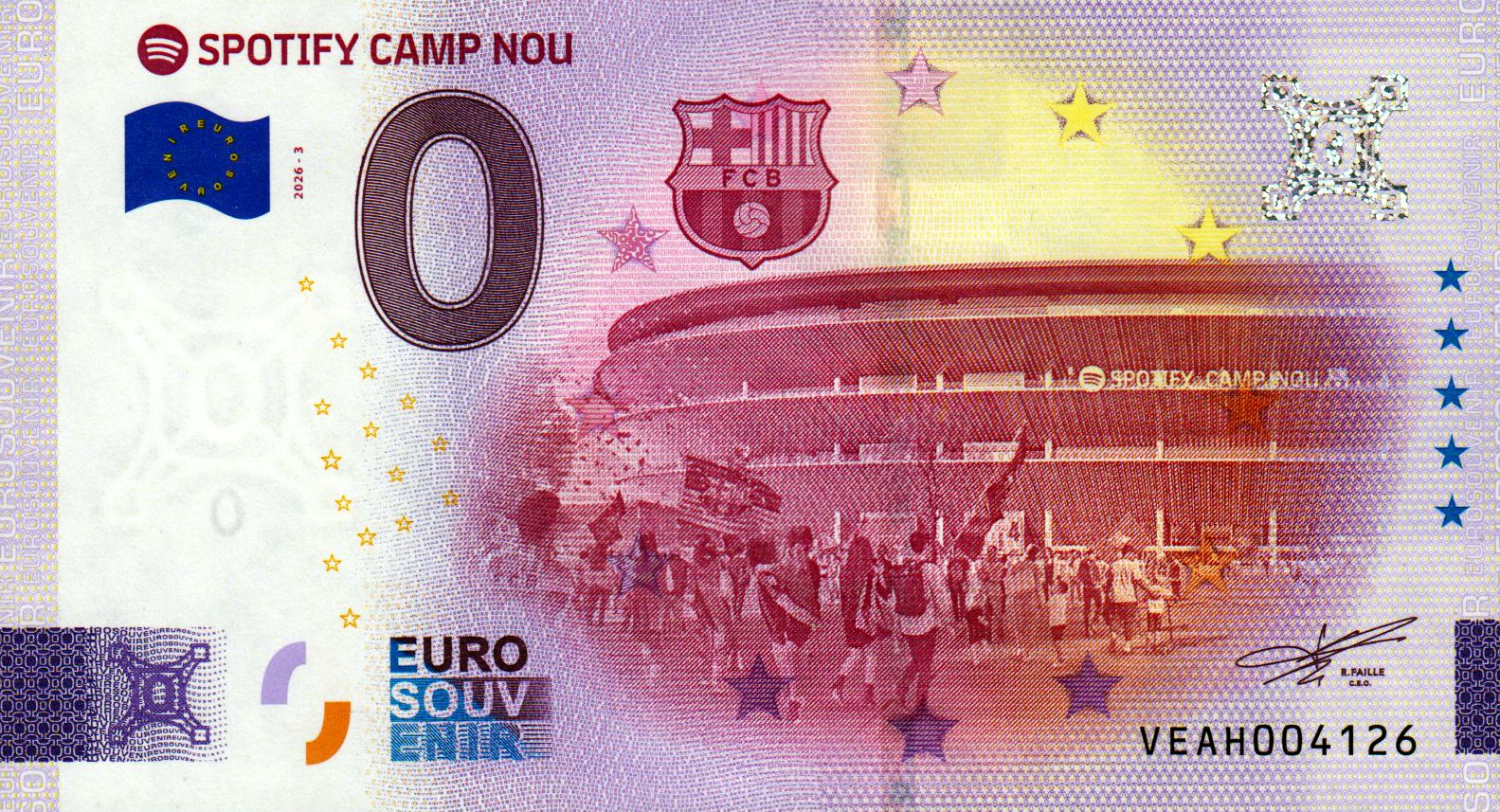 Spotify Camp Nou 2026-3 Silber
