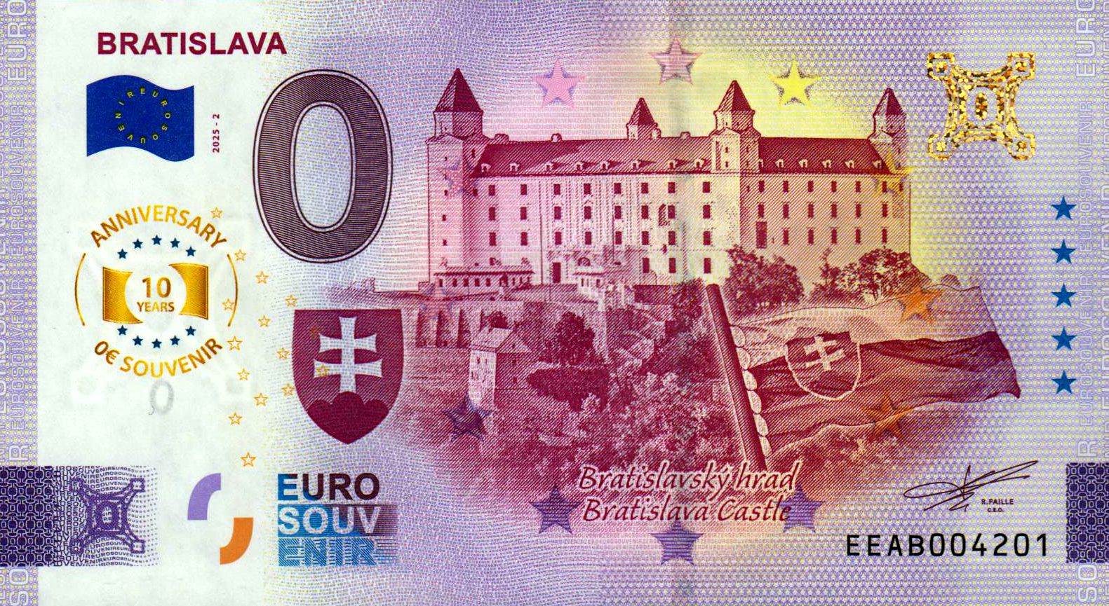 Bratislava - Bratislava Castle 2025-2 Anniversary