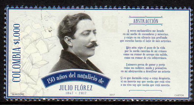 Julio Florez, Dichter