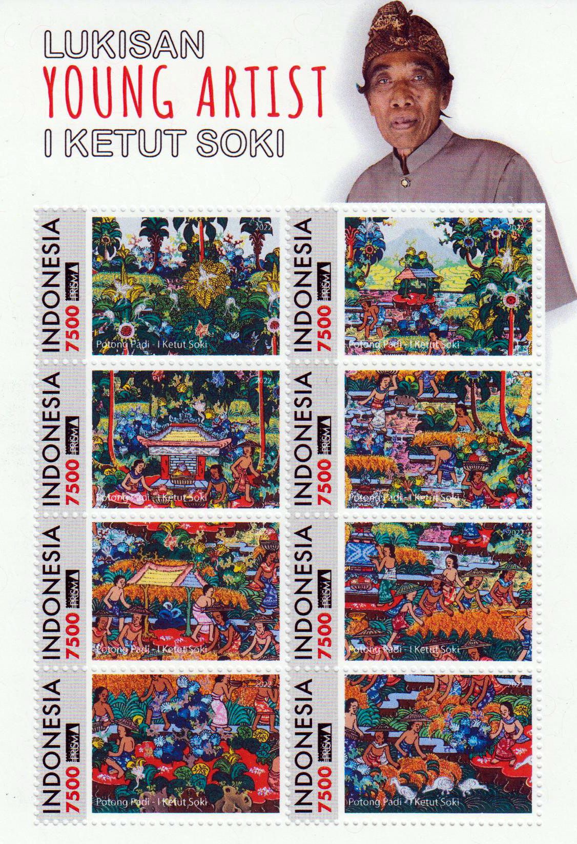 Zdr. Gemälde von Ketut Soki 2022