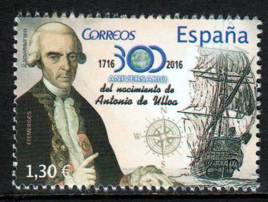Antonio Ulloa, Segelschiff