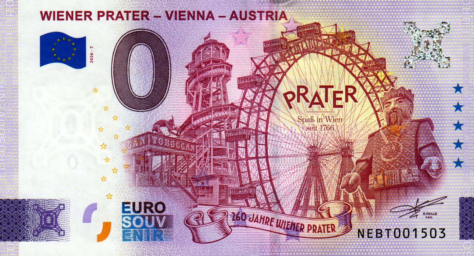 Wiener Prater - Vienna - Austria 2026-7 Silber