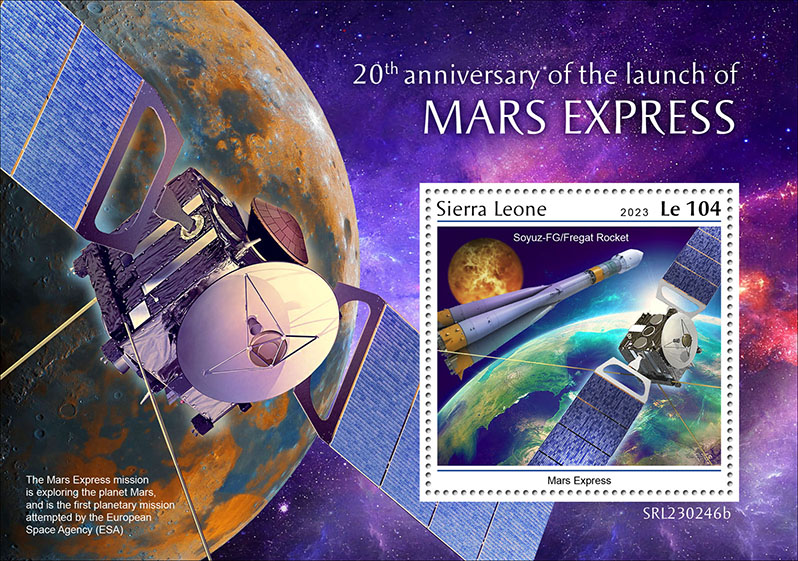 Block: 20 Jahre Mars Express 2023