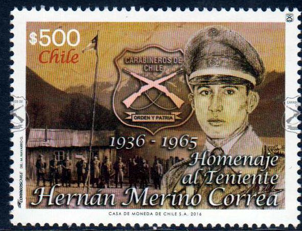 Hernan Merino Correo, Leutnant
