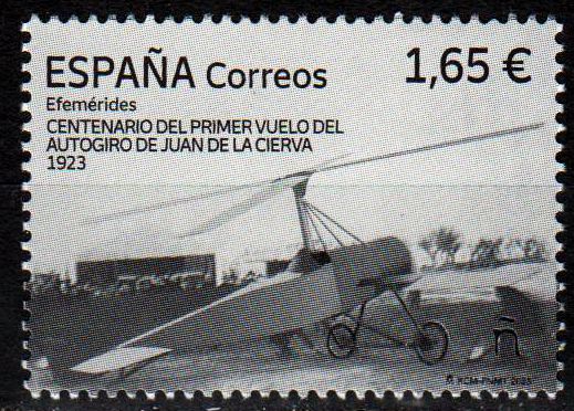 Erster Flug des Tragschraubers Juan de la Cierva