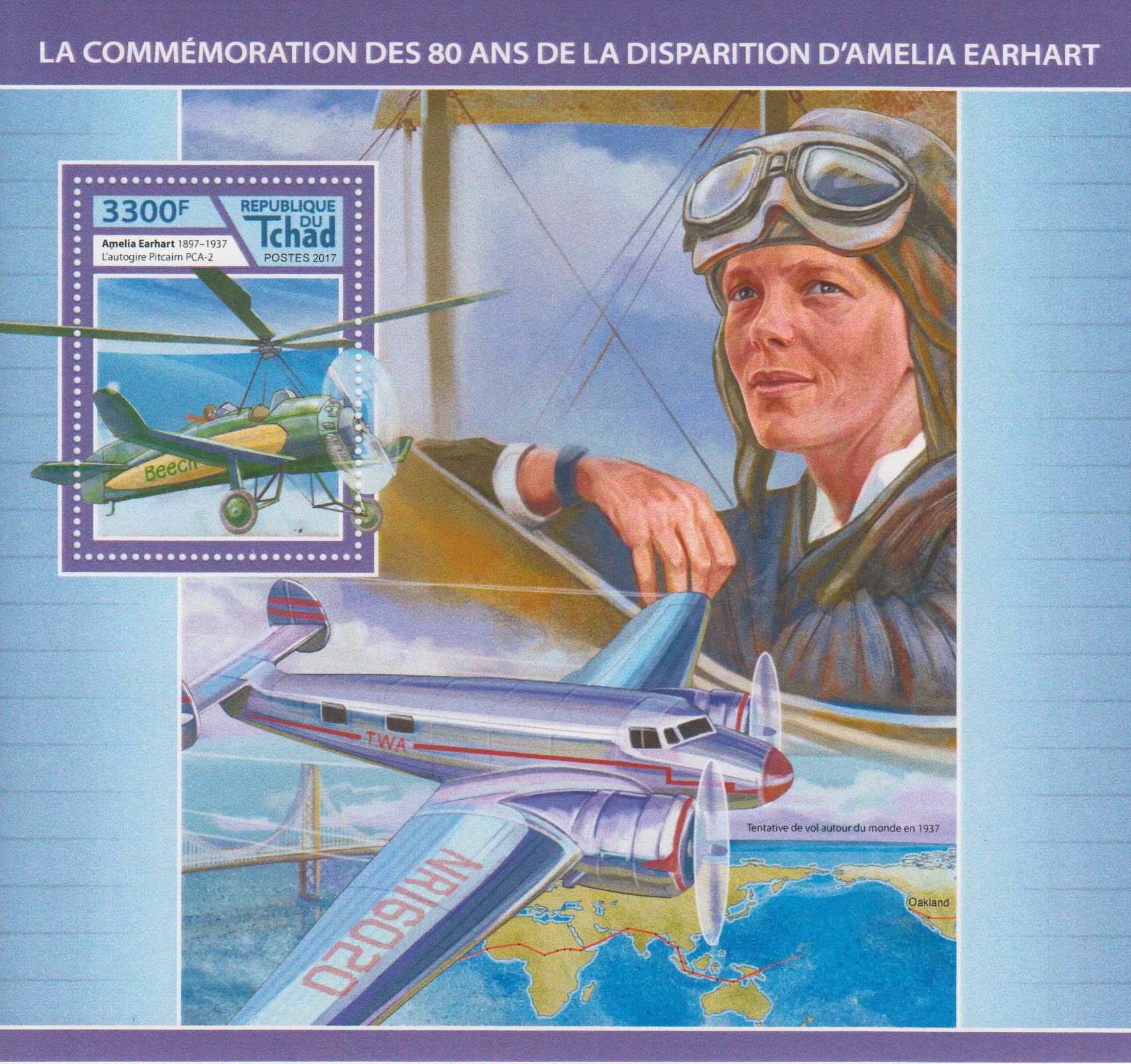 Block: Amelia Earhart