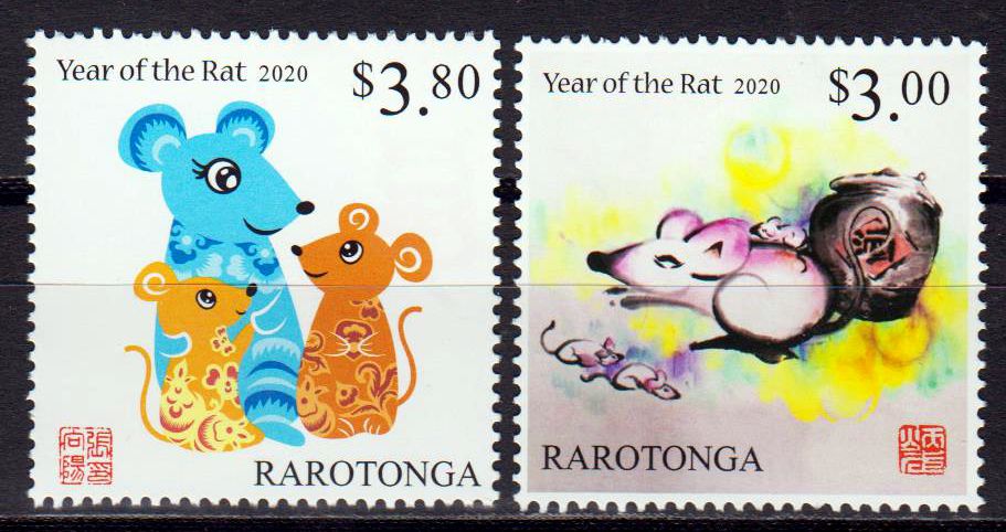 Rarotonga Jahr der Ratte 2020