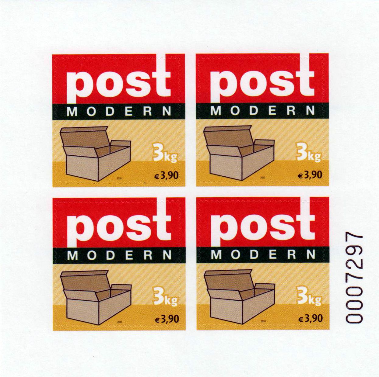 Paketmarke 3 kg 2010