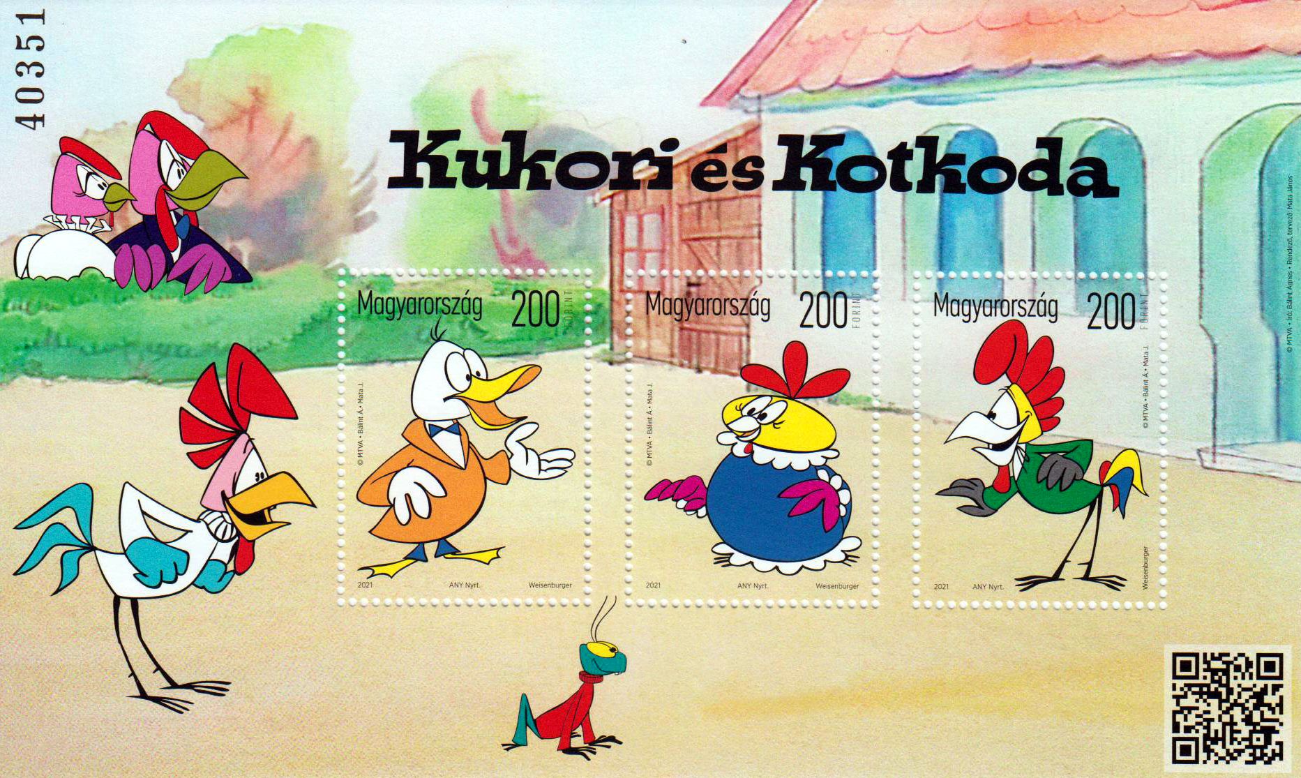 Block: Kukori und Kotkoda 2021, Comic
