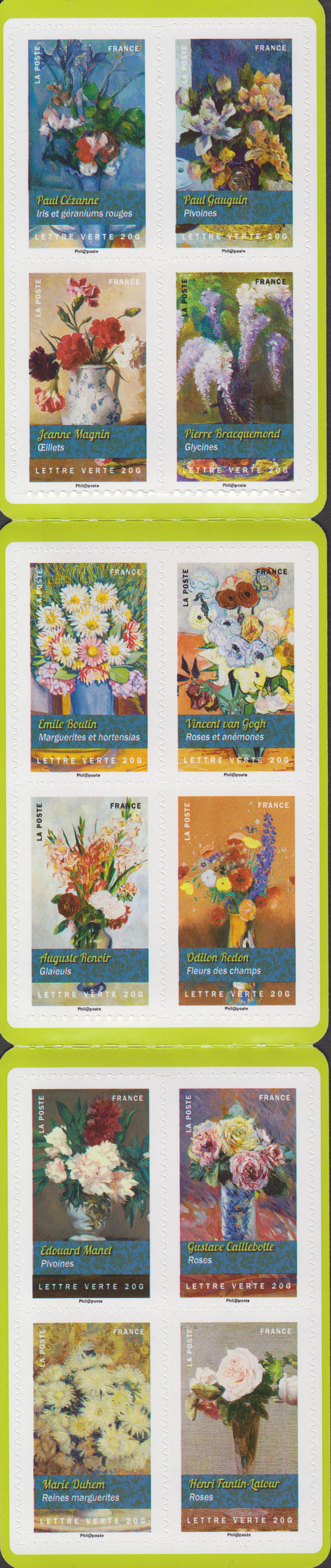 MH: Blumensträuße, Gemälde (15P51)