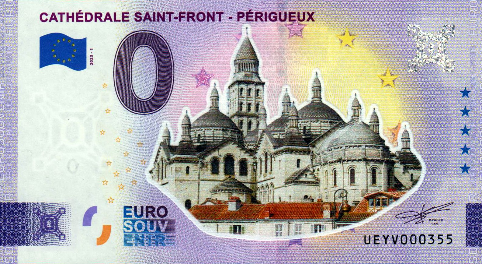 Cathedrale Saint-Front - Perigueux 2023-1, coloriert