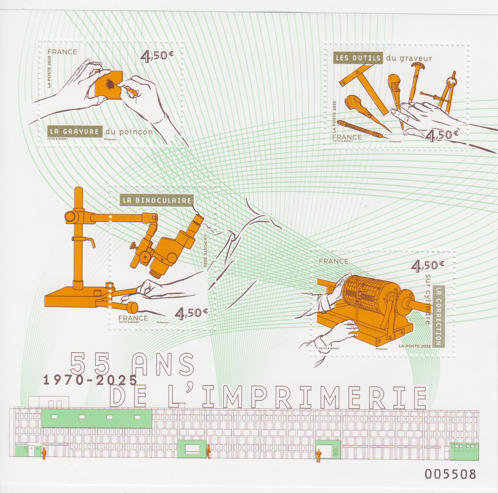 Block: 55 Jahre Druckerei Boulazac