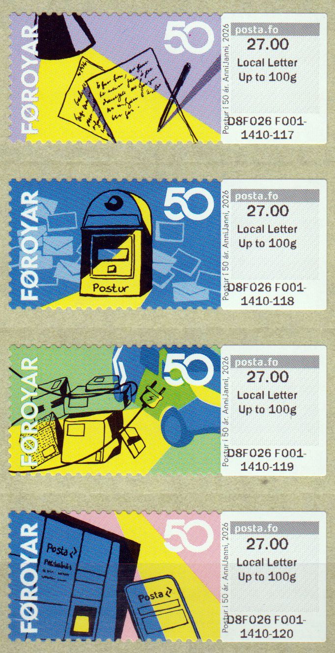 50 Jahre Postservice 2026, Local