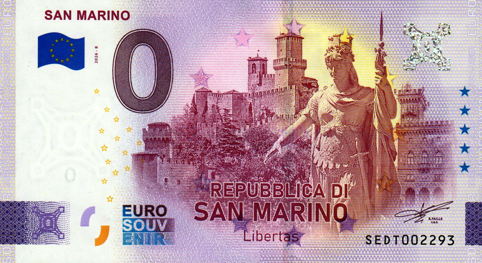 San Marino - Liberta 2026-8 Silber