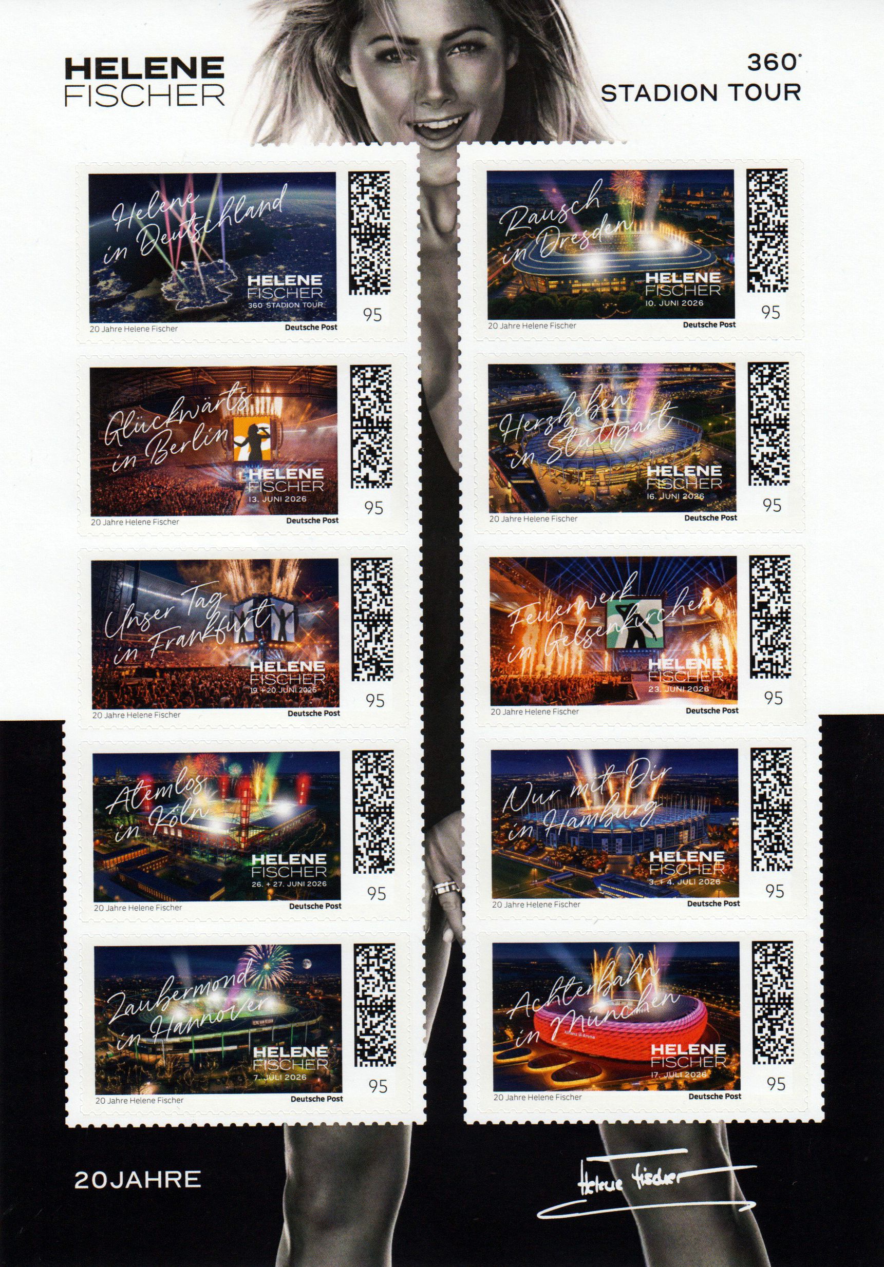 Sonderedition "20 Jahre Helene Fischer -  Stadion-Tour 2026", sk
