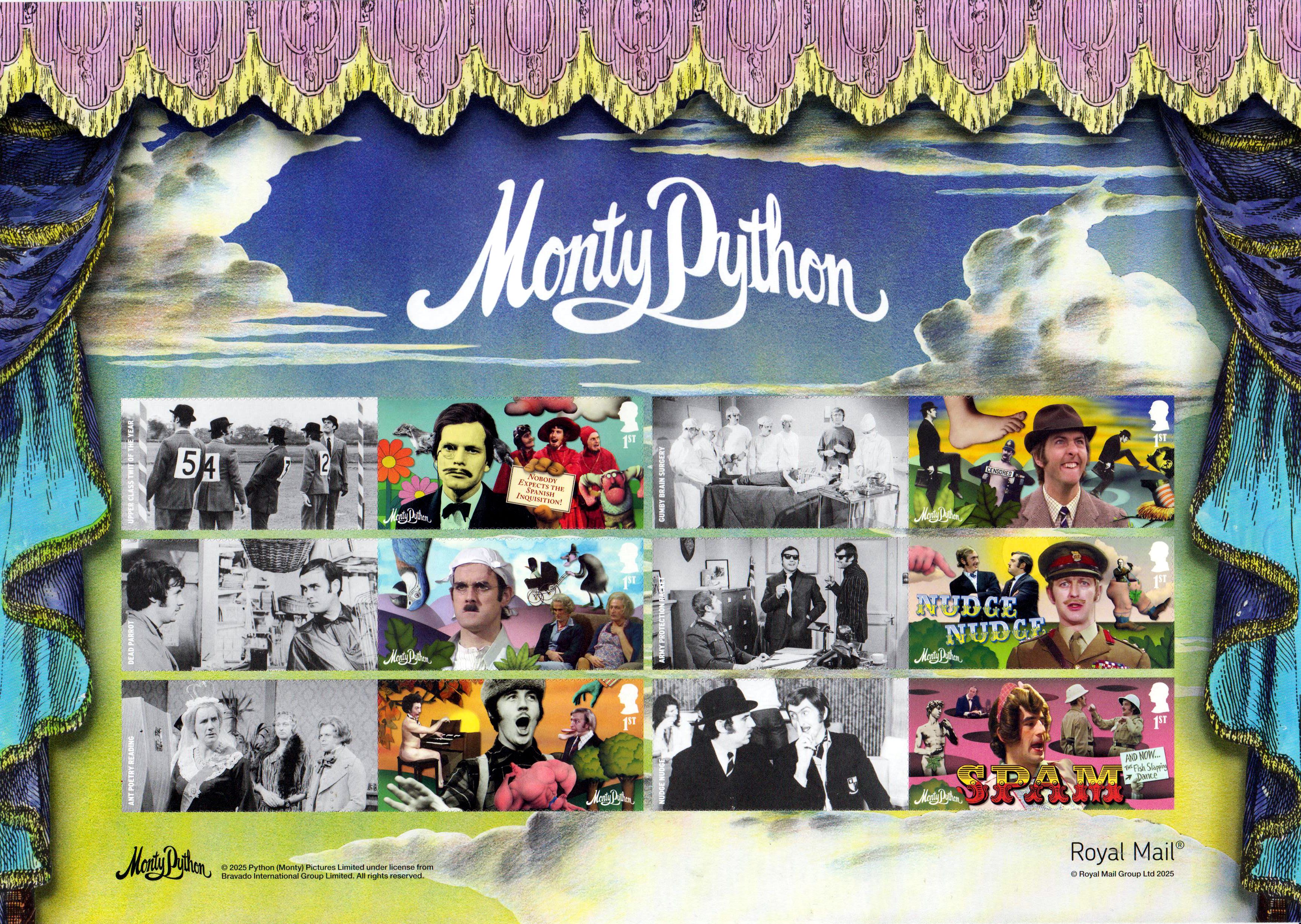 Monty Python aus Collector sheet 2025, sk