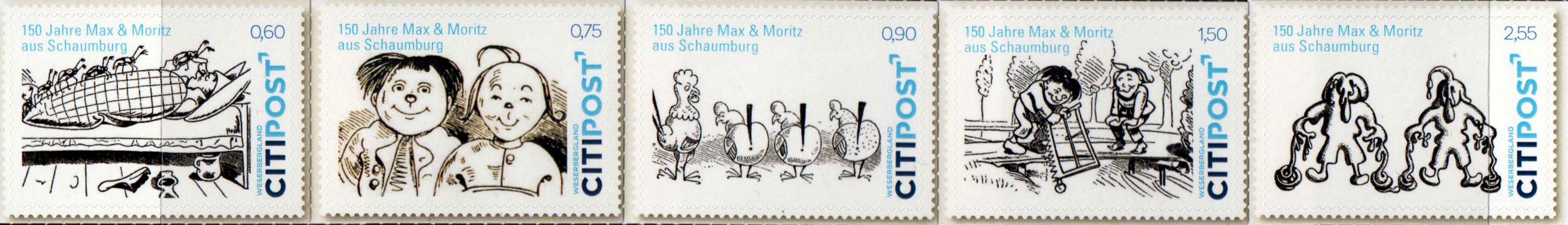 Max & Moritz 2022, gestempelt