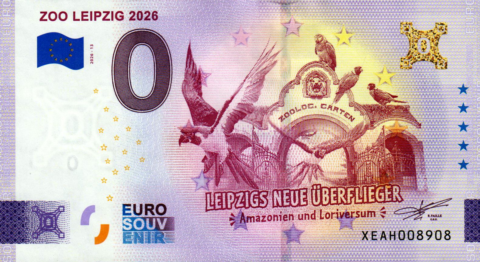 Zoo Leipzig 2026 - Leipzigs neue Überflieger 2026-13 Gold