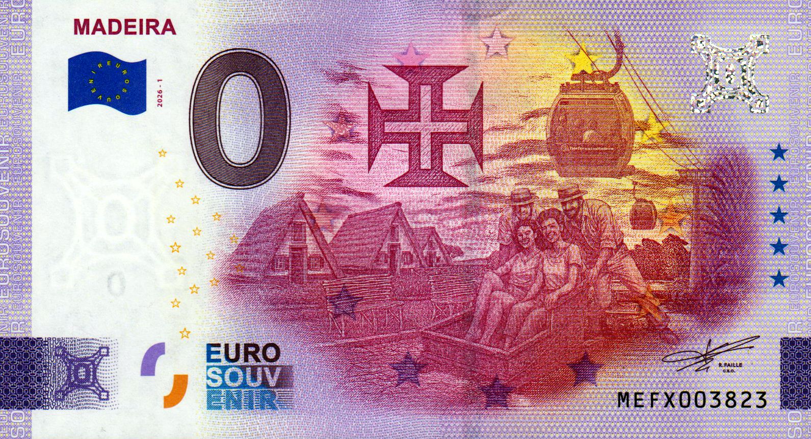 Madeira 2026-1, Silber-Edition