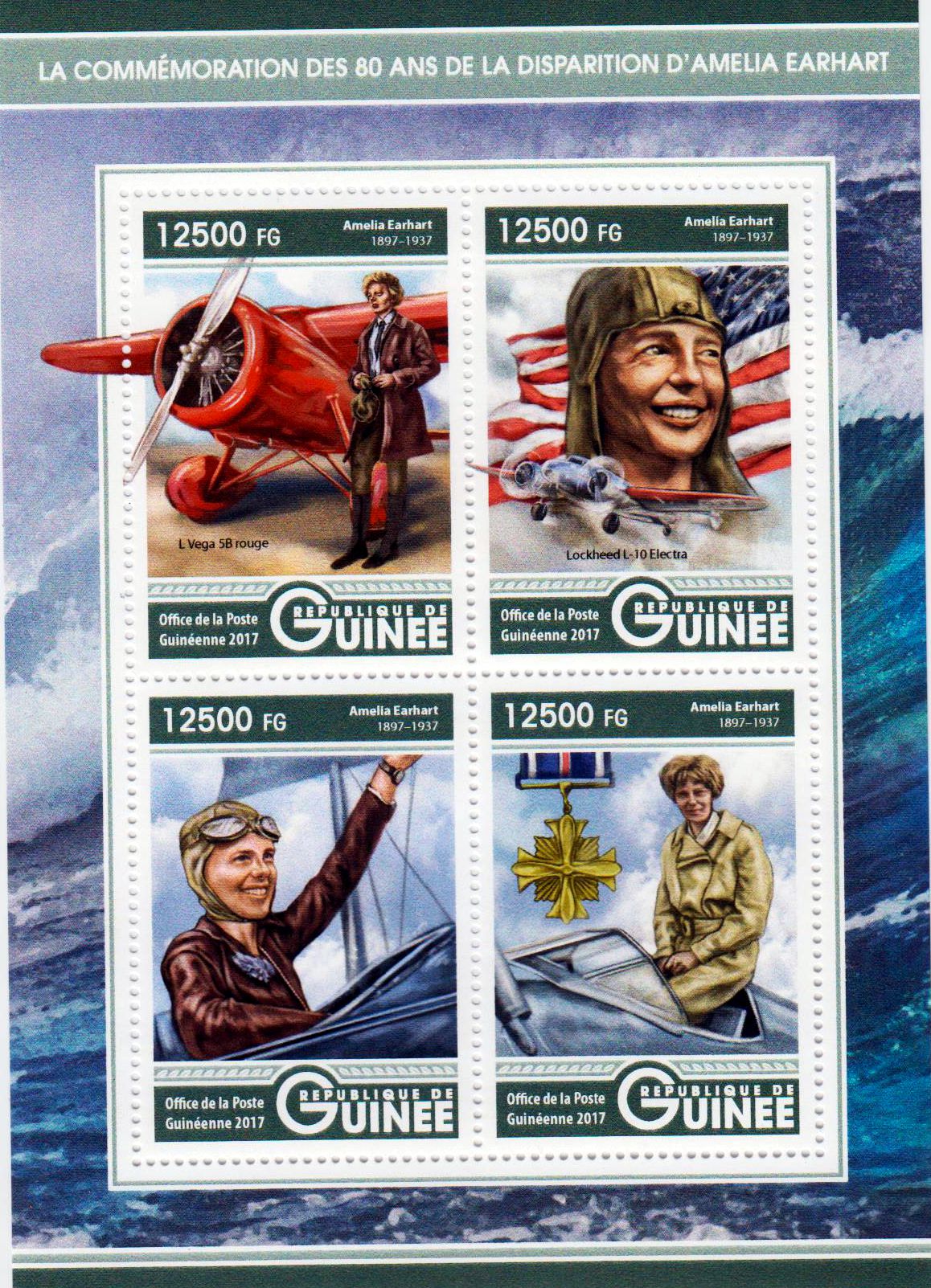 Amelia Earhart, Flugzeug, Orden