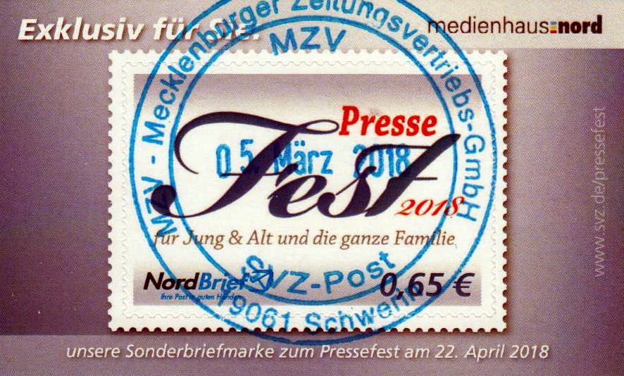 Pressefest 2018, gestempelt
