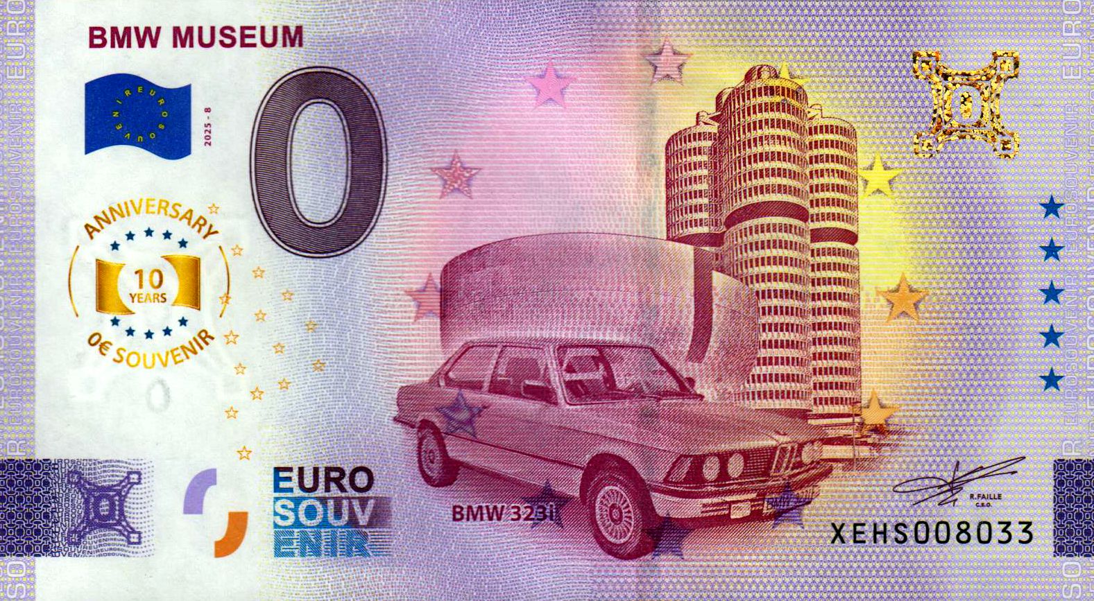 BMW Museum - BMW 323i - 2025-8 Anniversary