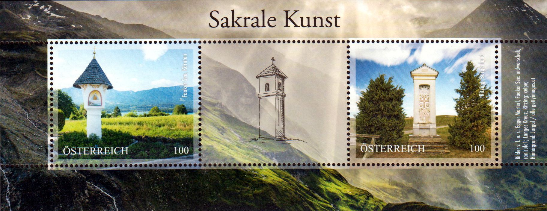 Block: Sakrale Kunst 2026, Bildstöcke, Markenedition 2