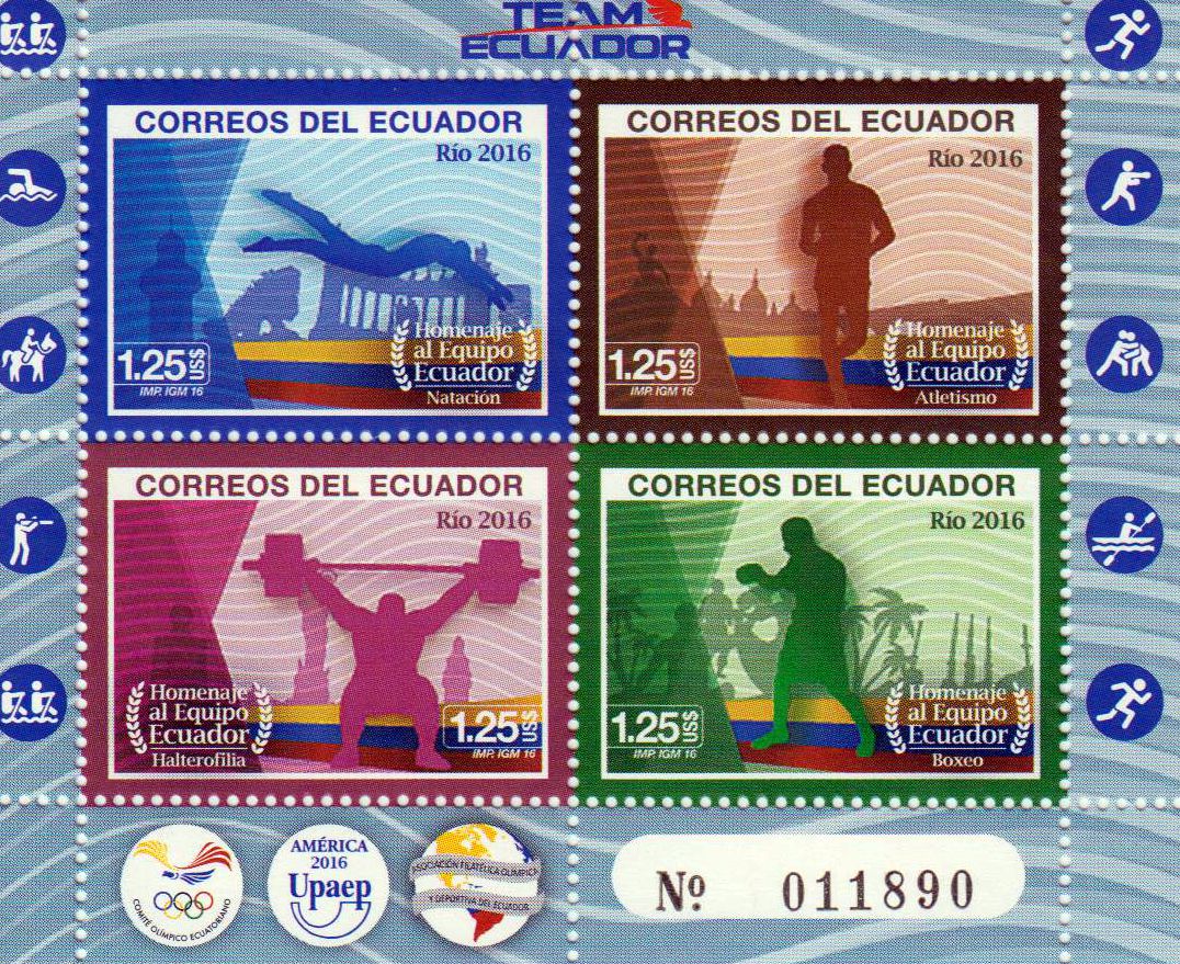 Zdr. UPAEP 2016, Oly Rio 2016