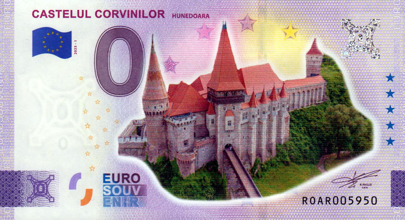 Castelul Corvinilor 2023-1, coloriert