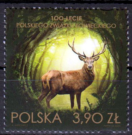 100 Jahre Polnischer Jagdverband 2023, Hirsch