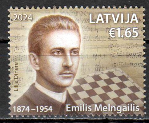 Emilis Melngailis 2024, Komponist, Schach