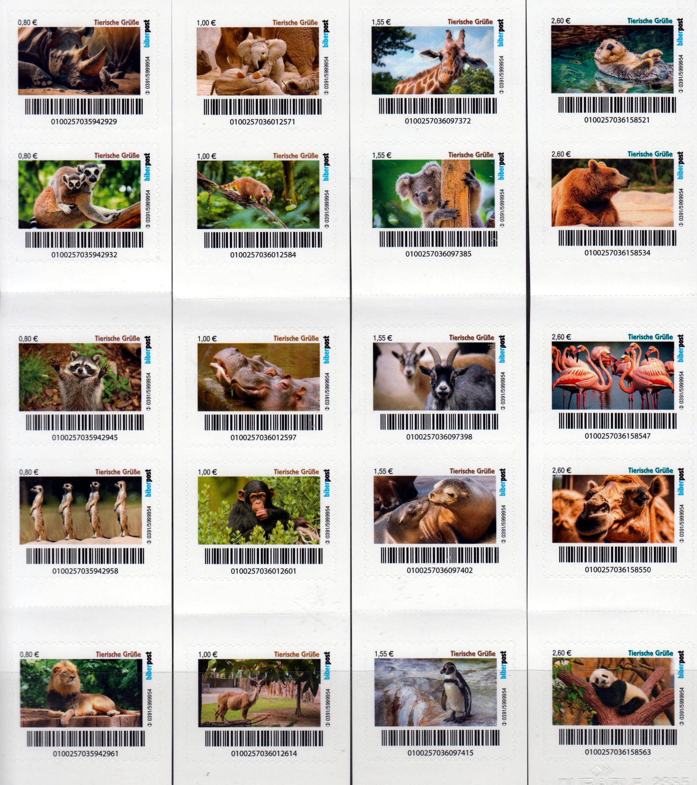 Tierische Grüße 2023, a. MH