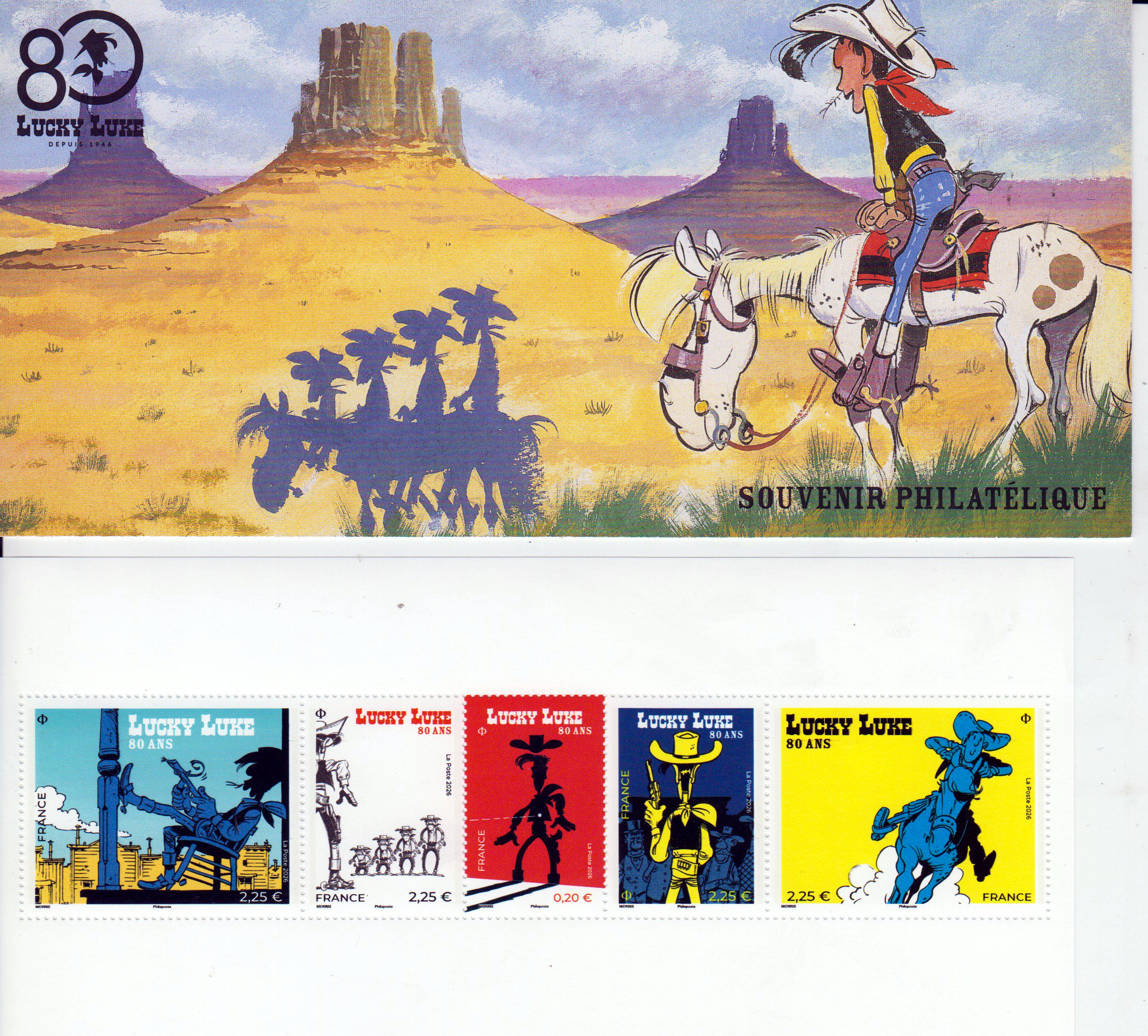 Block: Lucky Luke 2026, Souvenir