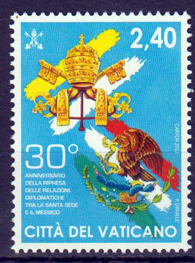 30 Jahre Dipl. Beziehungen 2022, Mexiko GA