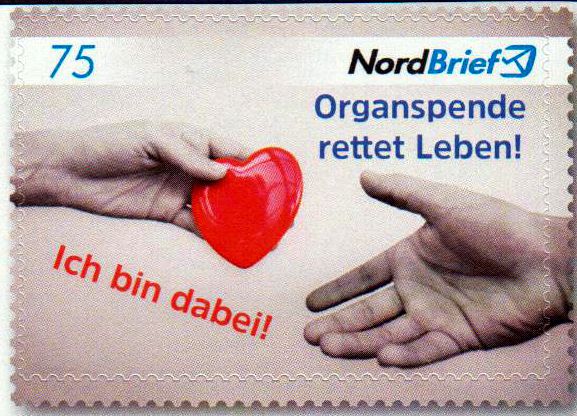 Organspende rettet Leben, Portoänderung 2019