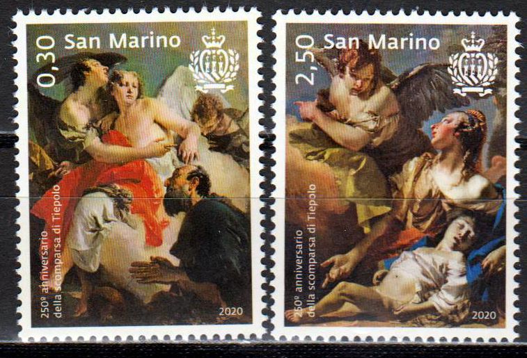 250. Todestag  G. Tiepolo 2020, Gemälde