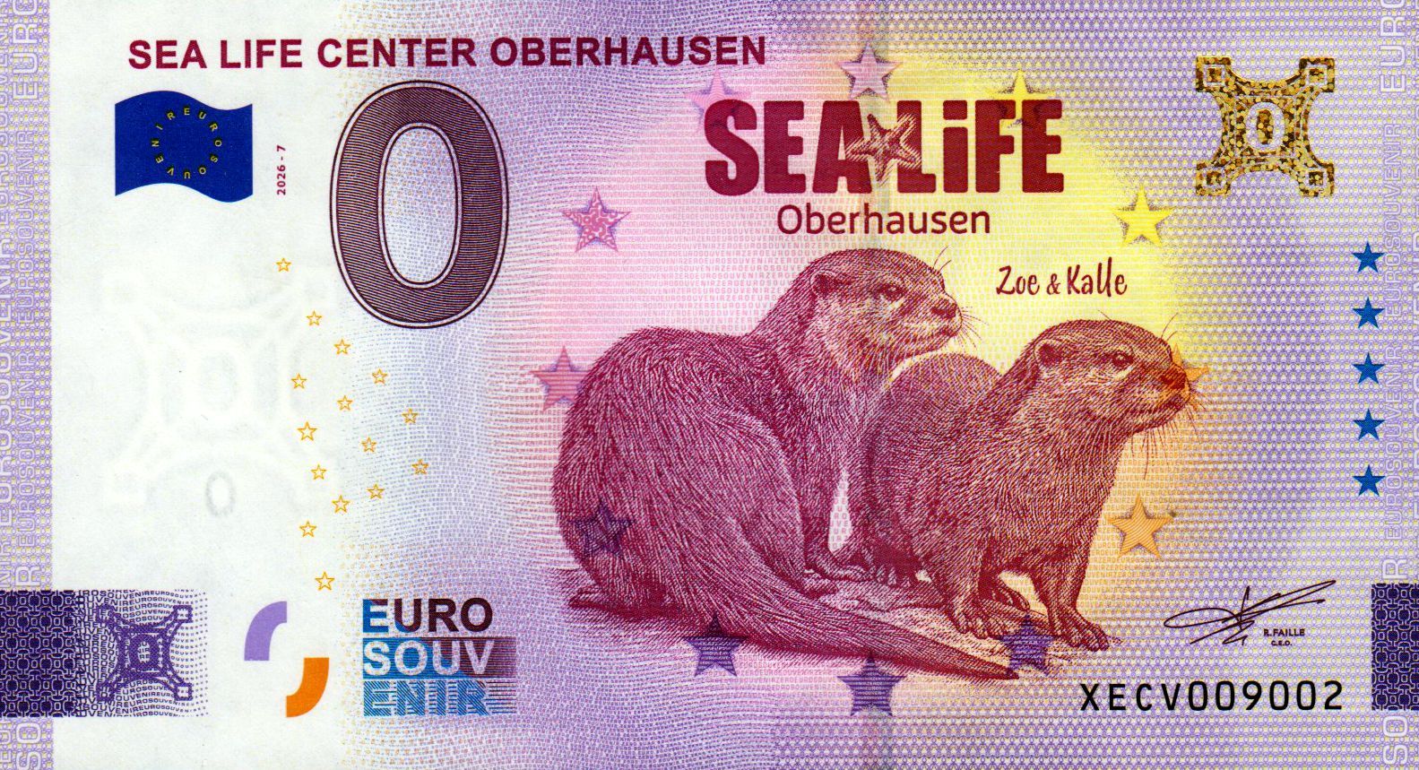 Sea Life Center Oberhausen - Zoe & Kalle 2026-7 Gold