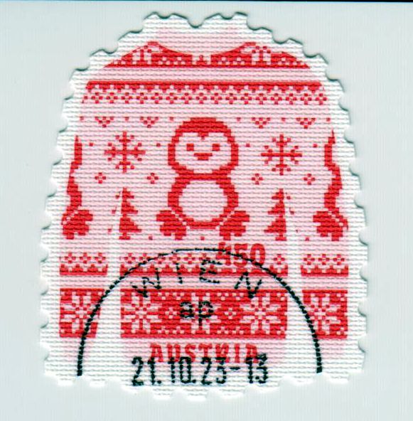Block: Pullover 2023, gestempelt